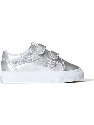 Vans Old Skool V Bebek Günlük Ayakkabı VN000CTG7VF1 Gri