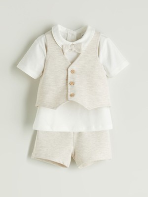 Lc Waikiki Yeni Sezon Erkek Bebek Yelekli Takım Elbise