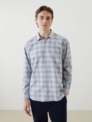 Lc Waikiki Yeni Sezon Regular Fit Uzun Kollu Ekose Erkek Oduncu Gömlek