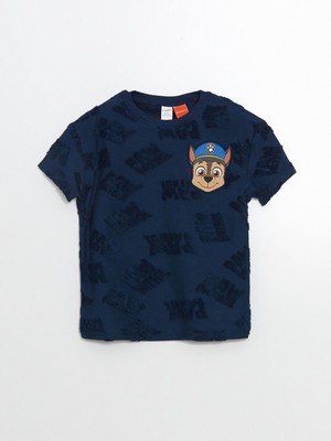 Lc Waikiki Yeni Sezon Bisiklet Yaka Paw Patrol Baskılı Erkek Çocuk Tişört