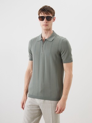 Lc Waikiki Yeni Sezon Polo Yaka Kısa Kollu Erkek Triko Kazak