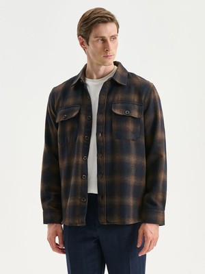 Lc Waikiki Yeni Sezon Regular Fit Uzun Kollu Ekose Erkek Oduncu Gömlek Ceket