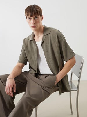 Lc Waikiki Yeni Sezon Regular Fit Kısa Kollu Erkek Gömlek