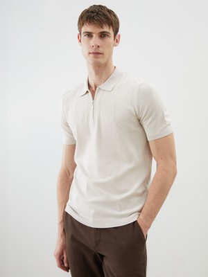 Lc Waikiki Yeni Sezon Polo Yaka Kısa Kollu Erkek Triko Kazak