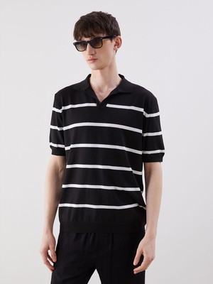 Lc Waikiki Yeni Sezon Polo Yaka Kısa Kollu Erkek Triko Kazak