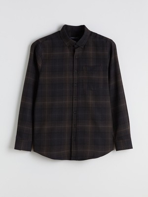 Lc Waikiki Yeni Sezon Regular Fit Uzun Kollu Ekose Gabardin Erkek Gömlek