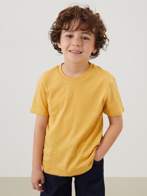 Lc Waikiki Yeni Sezon Bisiklet Yaka Basic Erkek Çocuk Tişört