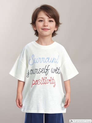 Lc Waikiki Yeni Sezon Bisiklet Yaka Kısa Kollu Baskılı Erkek Bebek Tişört