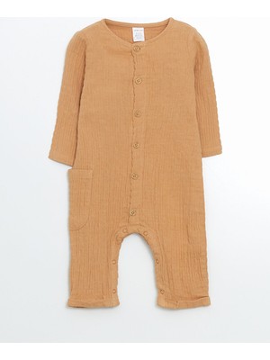 Lc Waikiki Yeni Sezon Bisiklet Yaka Basic Erkek Bebek Tulum