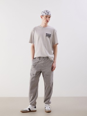 Lc Waikiki Yeni Sezon Rahat Kalıp Gabardin Erkek Kargo Pantolon