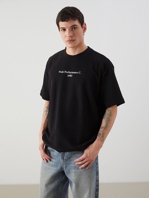 Lc Waikiki Yeni Sezon Bisiklet Yaka Kısa Kollu Baskılı Erkek Sweatshirt