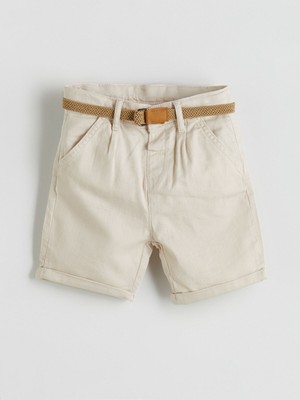 Lc Waikiki Yeni Sezon Kemerli Basic Cepli Erkek Çocuk Şort