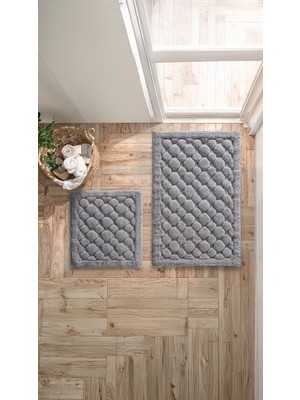 Luppi Banyo Paspas Seti Gri