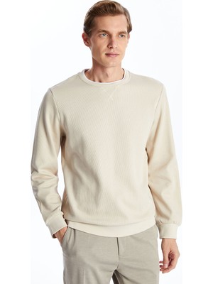 Lc Waikiki Yeni Sezon Bisiklet Yaka Uzun Kollu Erkek Sweatshirt