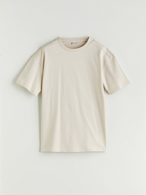 Lc Waikiki Yeni Sezon Bisiklet Yaka Basic Erkek Çocuk Tişört