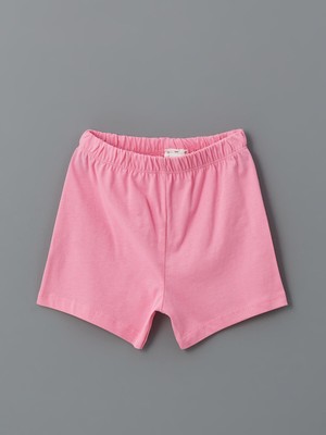 Lc Waikiki Yeni Sezon Beli Lastikli Çiçekli Kız Bebek Şort