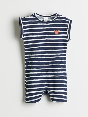 Lc Waikiki Yeni Sezon Bisiklet Yaka Erkek Bebek Tulum