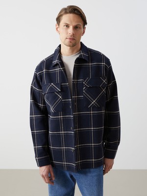Lc Waikiki Yeni Sezon Regular Fit Uzun Kollu Ekose Erkek Gömlek Ceket