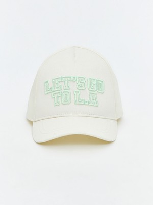 Lc Waikiki Yeni Sezon Yazı Nakışlı Erkek Bebek Kep Şapka