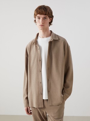 Lc Waikiki Yeni Sezon Rahat Kalıp Uzun Kollu Gabardin Erkek Gömlek