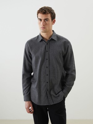 Lc Waikiki Yeni Sezon Slim Fit Uzun Kollu Desenli Erkek Oduncu Gömlek