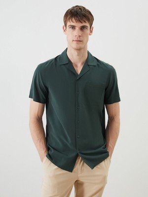 Lc Waikiki Yeni Sezon Regular Fit Modal Karışımlı Erkek Gömlek