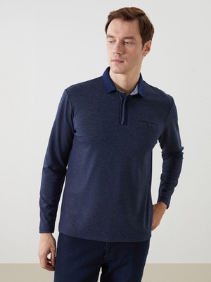 Lc Waikiki Yeni Sezon Polo Yaka Uzun Kollu Erkek Sweatshirt