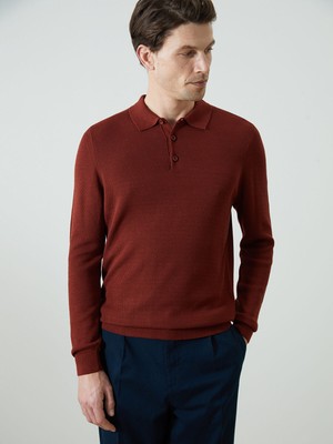 Lc Waikiki Yeni Sezon Polo Yaka Uzun Kollu Erkek Triko Kazak