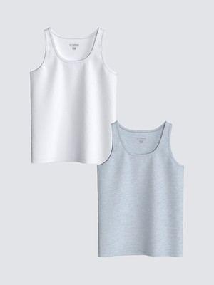 Lc Waikiki Yeni Sezon Bisiklet Yaka Erkek Çocuk Atlet 2'li