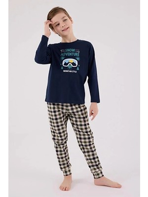 Arnetta Uzun Kol Erkek Çocuk Pijama Takım 3511