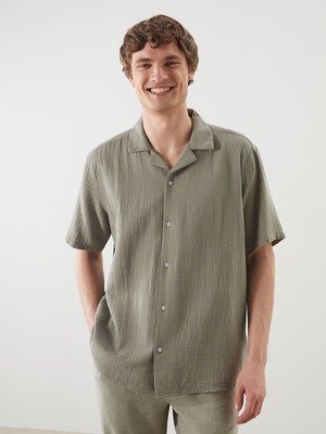 Lc Waikiki Yeni Sezon Standart Fit Kısa Kollu Erkek Gömlek