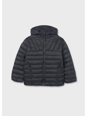 Mayoral 7412-27 Erkek Çocuk Siyah Mont