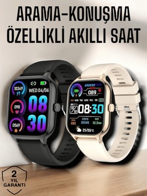 Suya Dayanıklı Bluetooth Akıllı Saat Gps, Adımsayar, Nabız & Sağlık Takibi