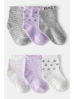 Kız Bebek 6lı Çorap