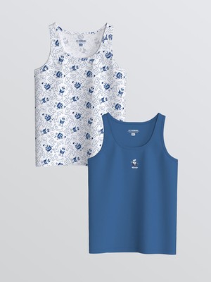 Lc Waikiki Yeni Sezon Bisiklet Yaka Erkek Çocuk Atlet 2'li