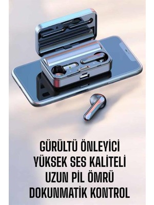 Telefon Standlı Bluetooth Kulaklık Aynalı Yüksek Ses Kaliteli