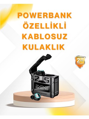 Su Geçirmez Bluetooth Kulak Içi Kablosuz Kulaklık 400MAH Pil