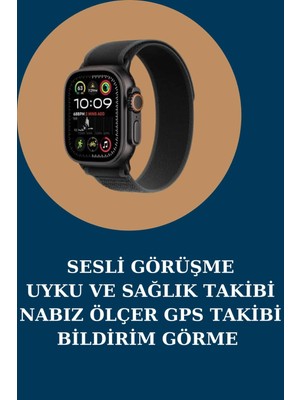 Akıllı Saat Nabız Ölçer Uyku Takibi Adımsayar Alarm ve Hatırlatıcı Çağrı Cevaplama
