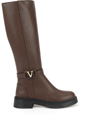 Ziya, Kadın Cizme 1531044Z40111 Kahve