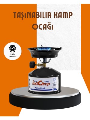 Taşınabilir Metal Gövdeli Kamp Ocağı Seti