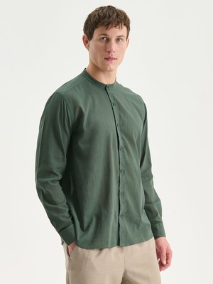 Lc Waikiki Yeni Sezon Regular Fit Hakim Yaka Uzun Kollu Erkek Gömlek