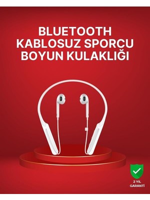 Boyun Askılı Kablosuz Kulaklık – Uzun Süreli Batarya Performansı