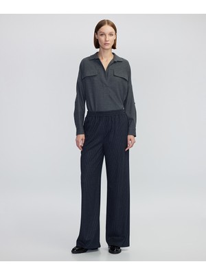 Çizgi Desen Pantolon IW6240003416005