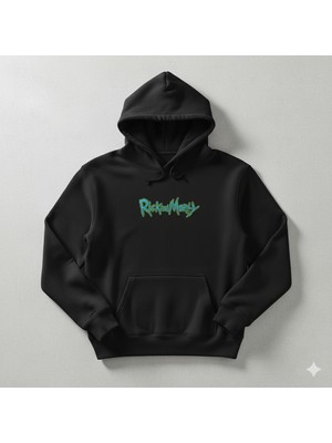 Style Baskı Rick And Morty  Baskılı Hoodie
