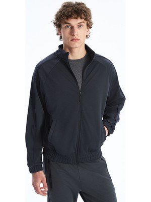 Lc Waikiki Yeni Sezon Dik Yaka Uzun Kollu Erkek Fermuarlı Sweatshirt