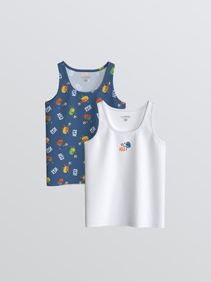 Lc Waikiki Yeni Sezon Bisiklet Yaka Erkek Çocuk Atlet 2'li