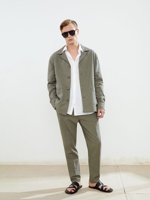 Lc Waikiki Yeni Sezon Standart Kalıp Keten Karışımlı Erkek Pantolon