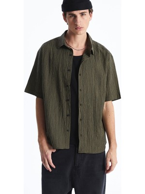 Lc Waikiki Yeni Sezon Rahat Kalıp Kısa Kollu Erkek Gömlek