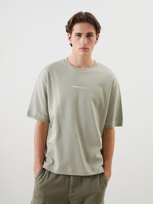 Lc Waikiki Yeni Sezon Bisiklet Yaka Kısa Kollu Erkek Sweatshirt