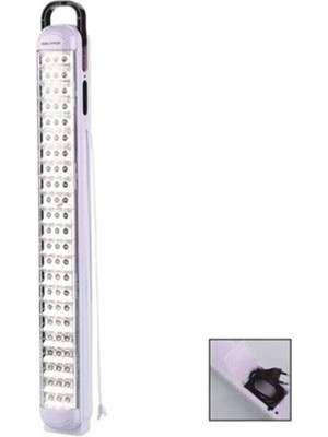 69 LED Şarjlı Kamp ve Acil Işıldak, Beyaz, Hafif ve Dayanıklı